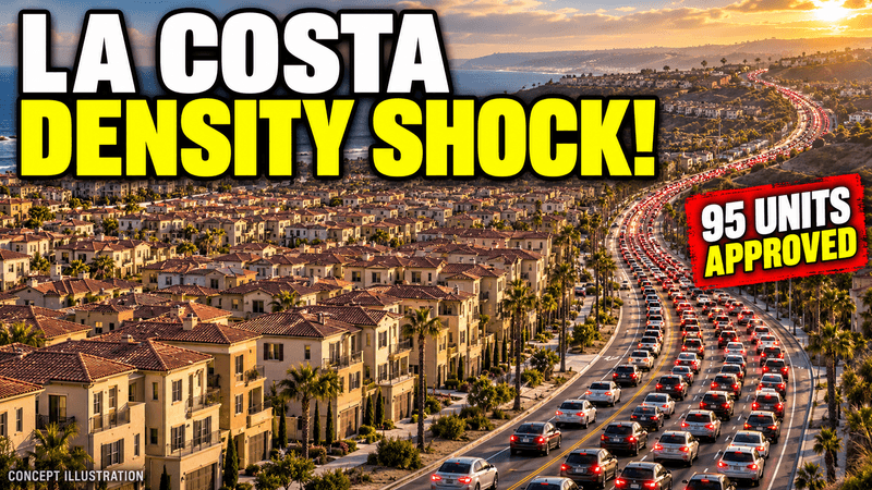 Carlsbad approves 95 housing units at La Costa Town Square